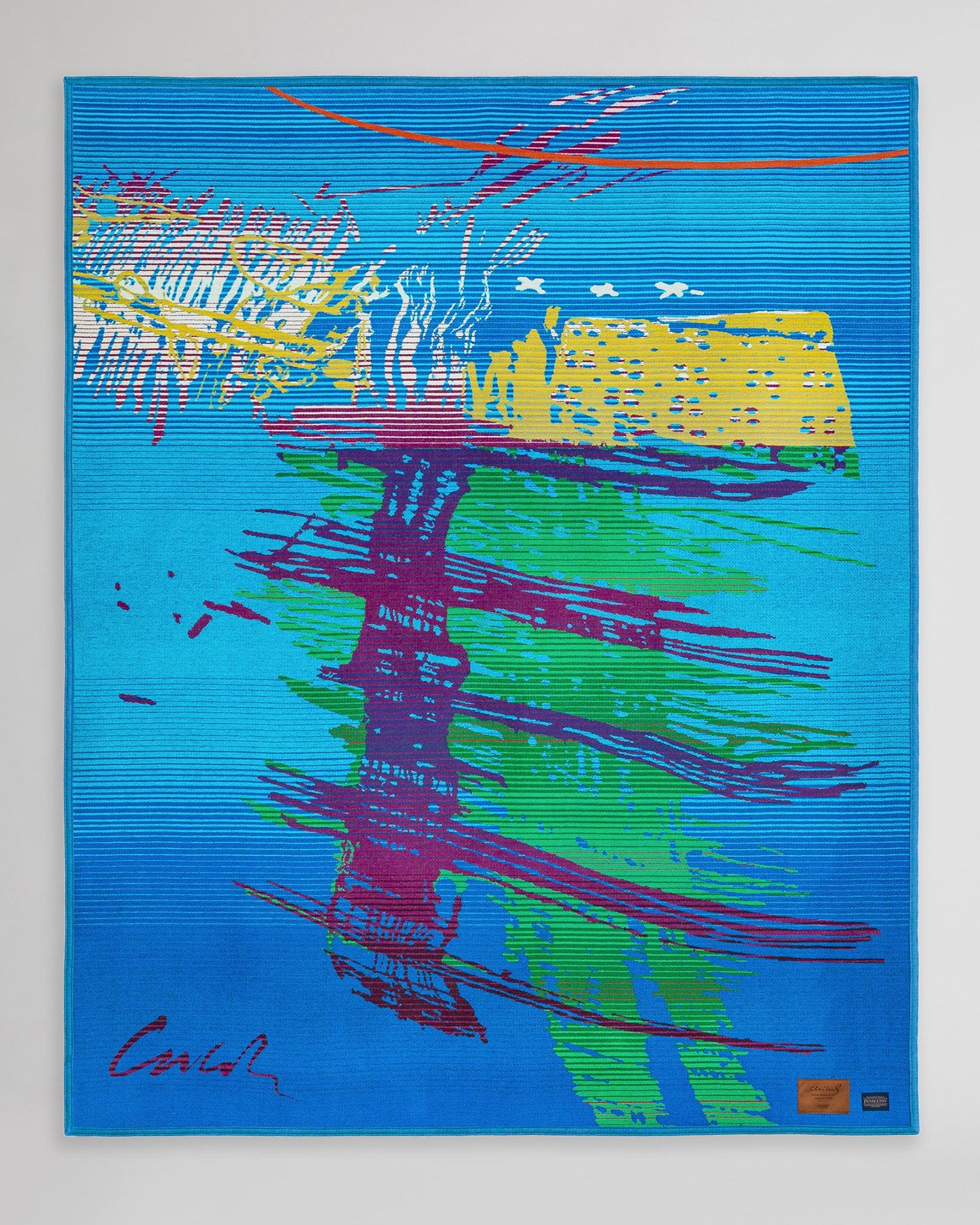 Chihuly Pendleton Blanket #22