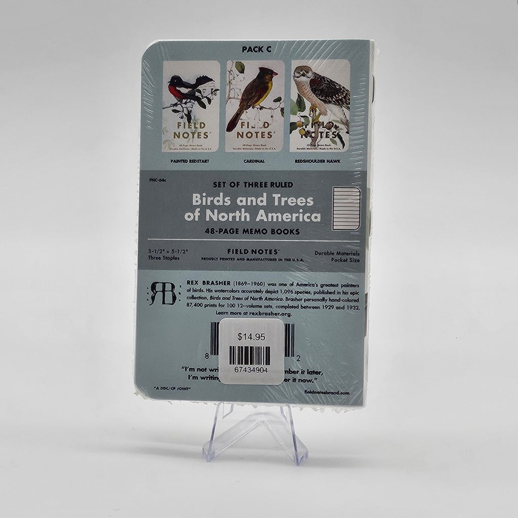 Birds of North America Memo Book