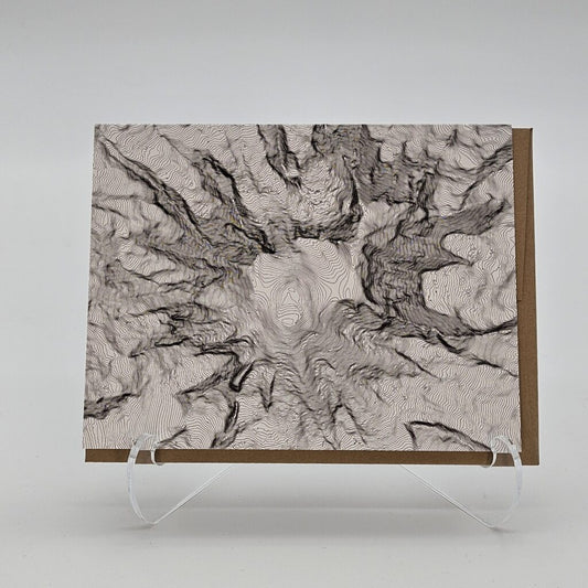 The Mt. Rainier Topo Card