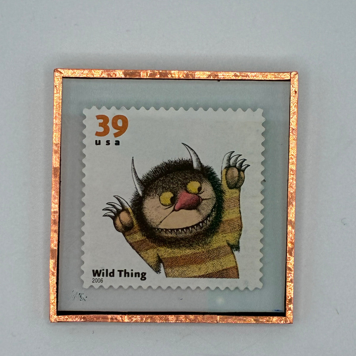 Wild Thing Stamp Magnet