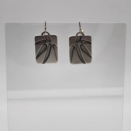 Leaf Overlay Earrings