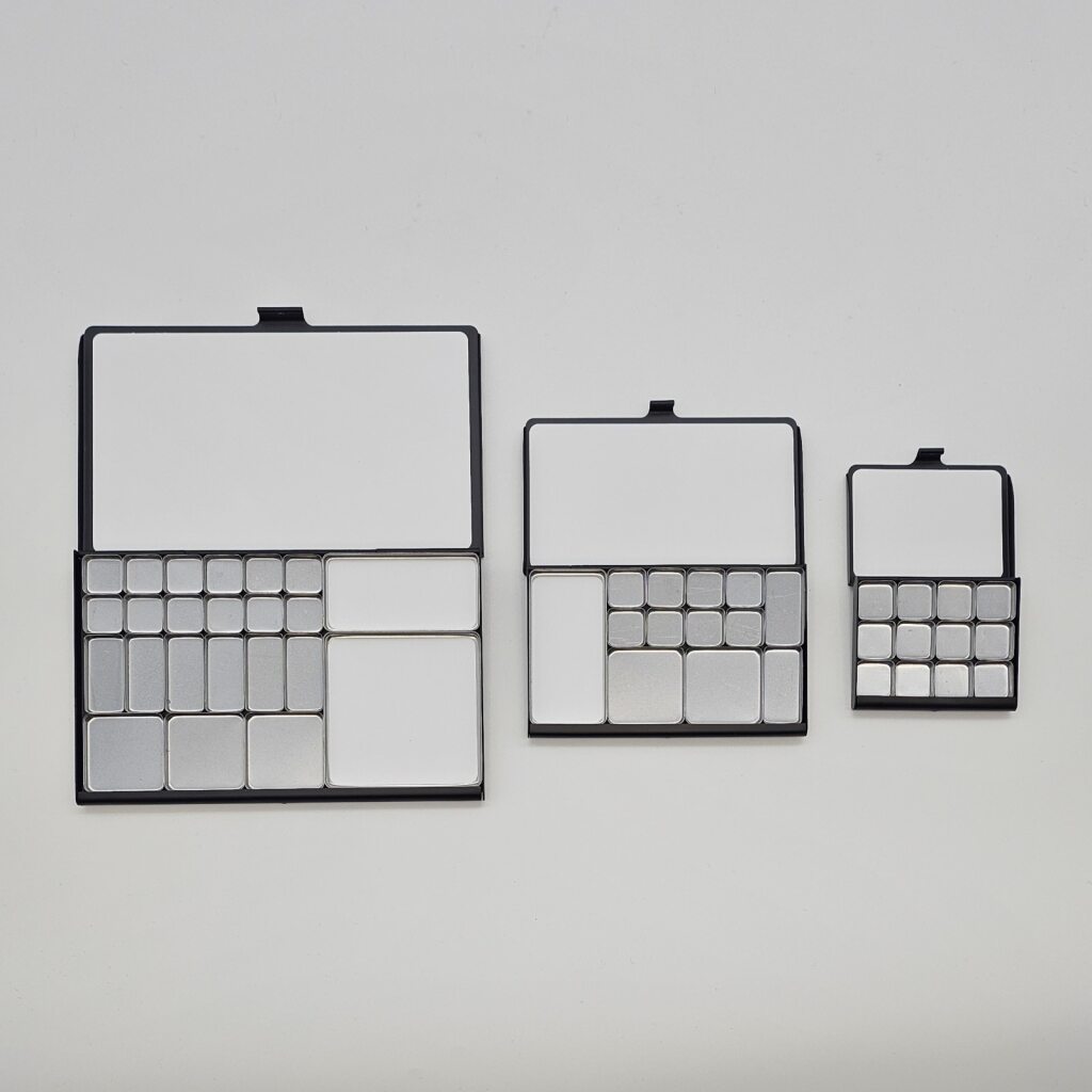 Pocket Palette With Assorted Pans - Black