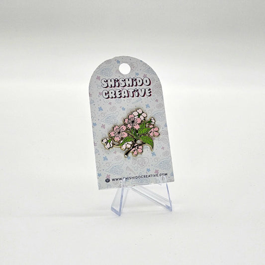 Sakura Branch • Japanese Cherry Blossom Pin