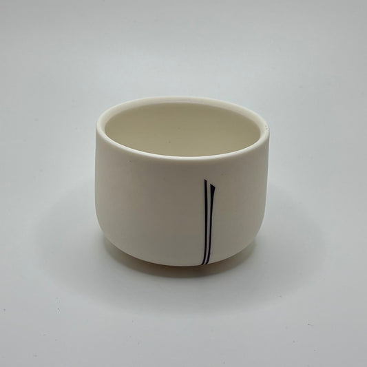 Double Line Porcelain Cups