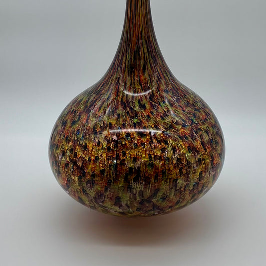Colored Rain Teardrop Vessel