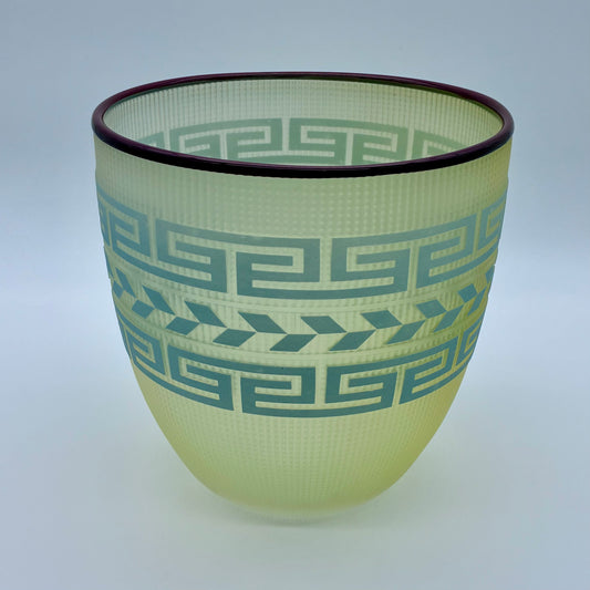 Ice/Red Tlingit Basket