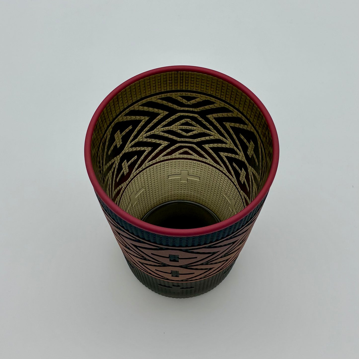 Cedar/Brick Tlingit Basket