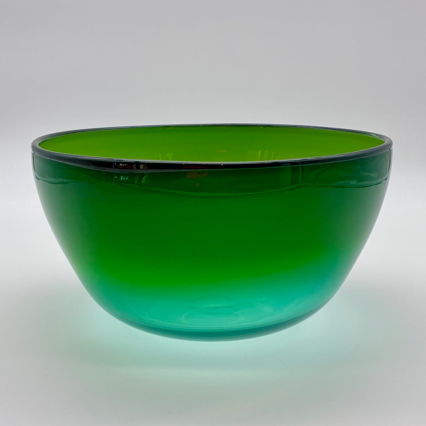 Baso Glass Bowl (medium) - Forrest Green