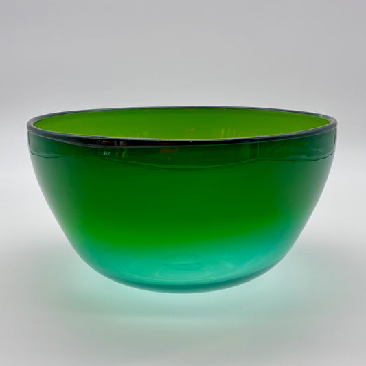 Baso Glass Bowl (medium) - Forrest Green