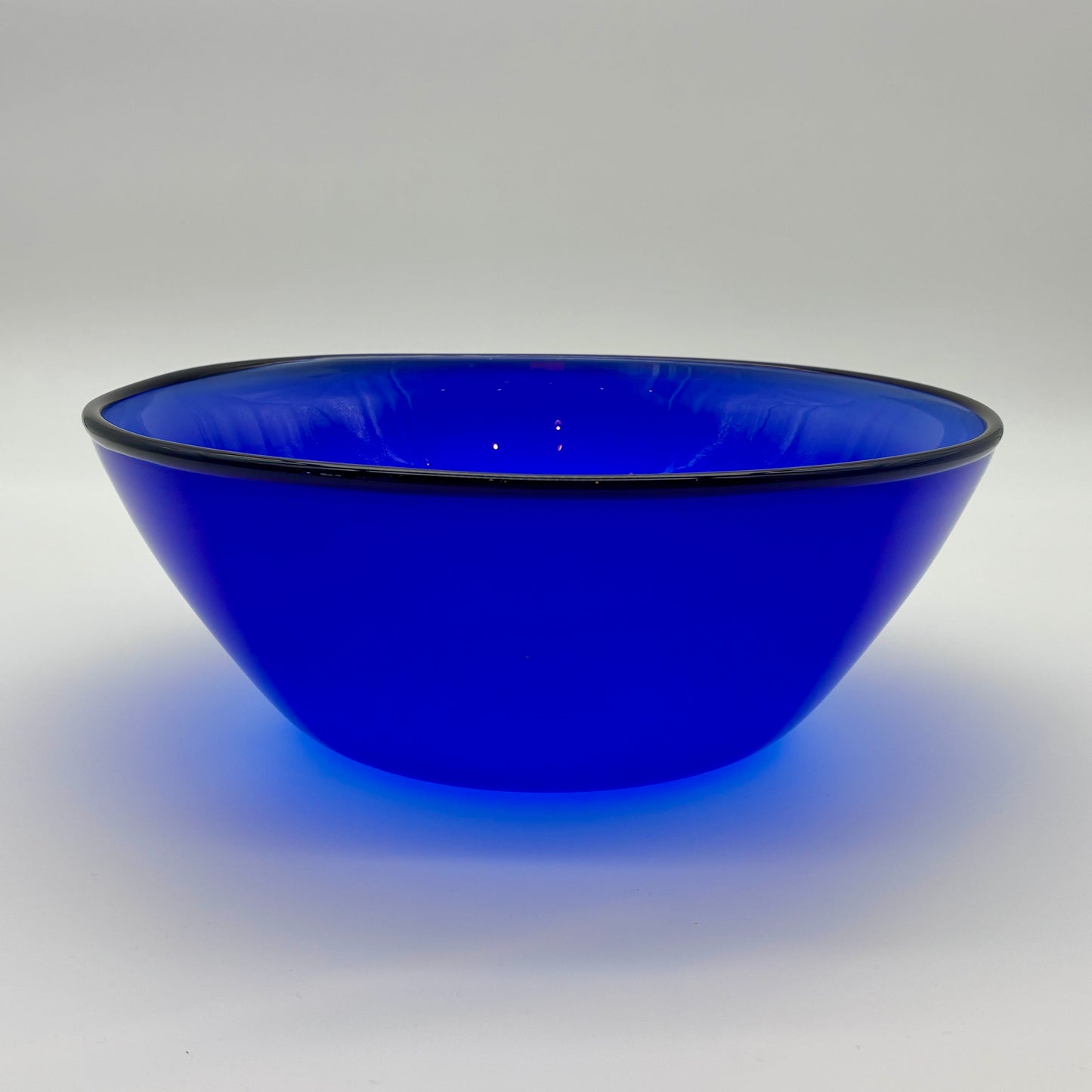 Baso Glass Bowl (medium) - Cobalt Blue