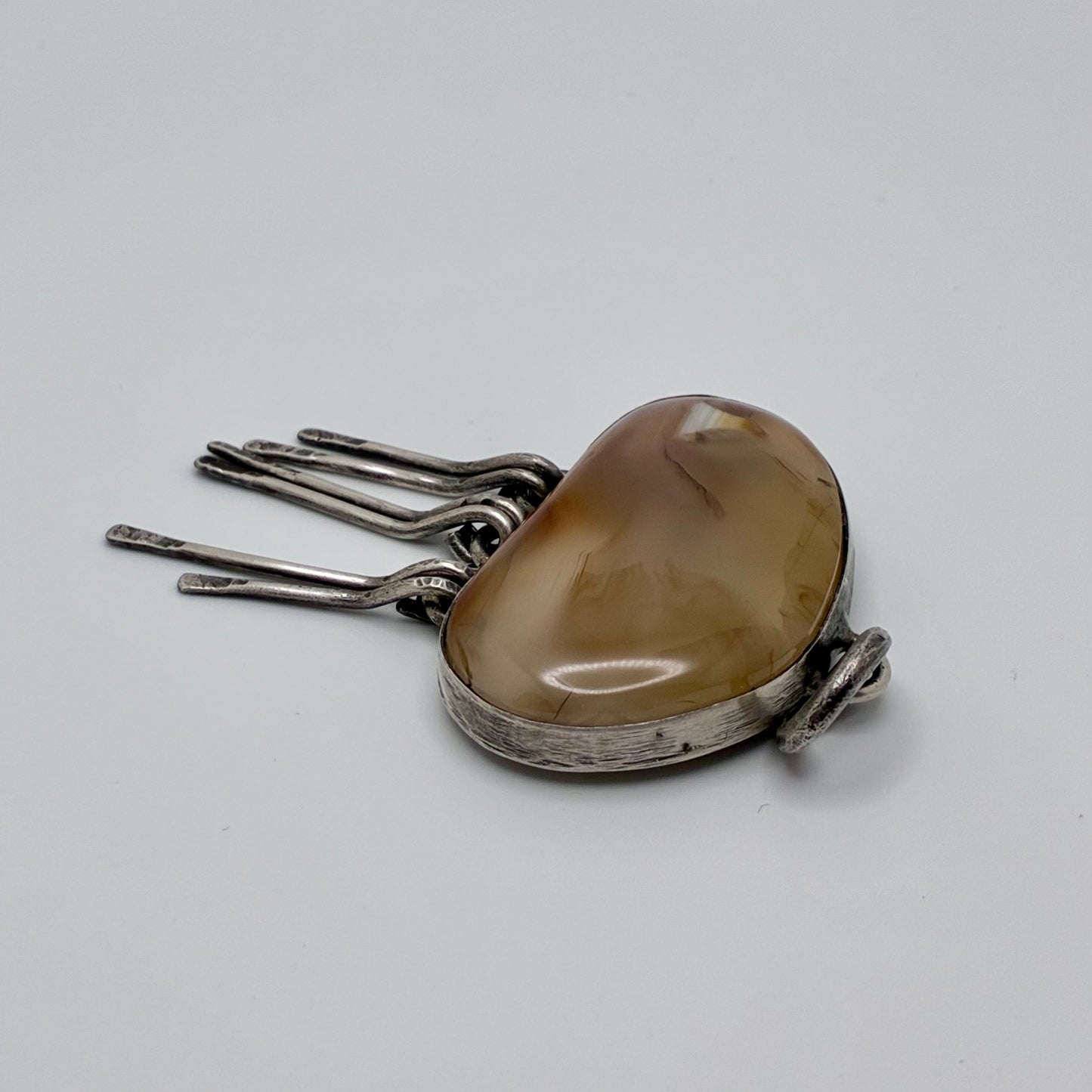 Cloudburst Whidby Island Agate Pendant