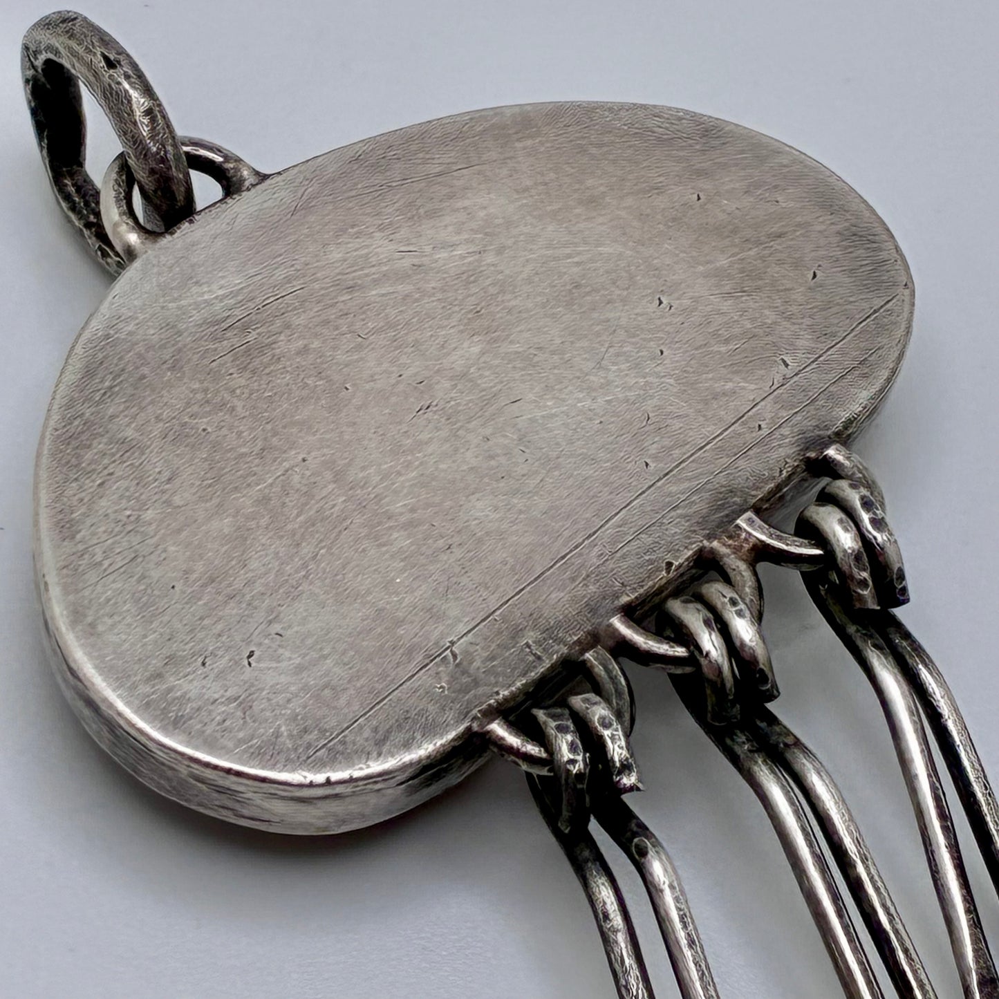 Cloudburst Whidby Island Agate Pendant