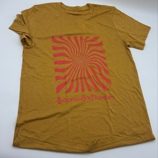 TAM 90th Anniversary Archival Logo Tee - Goldenrod/Orange