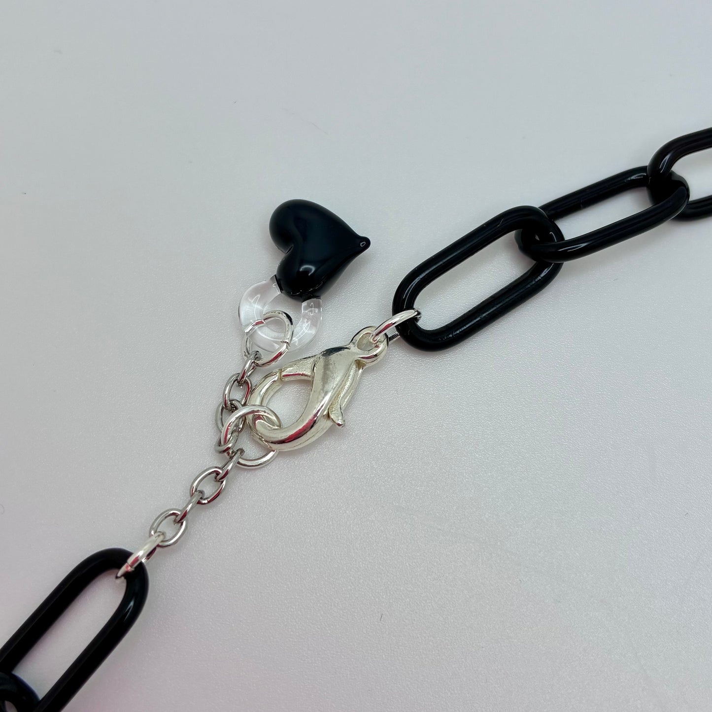 Bow Necklace - Black