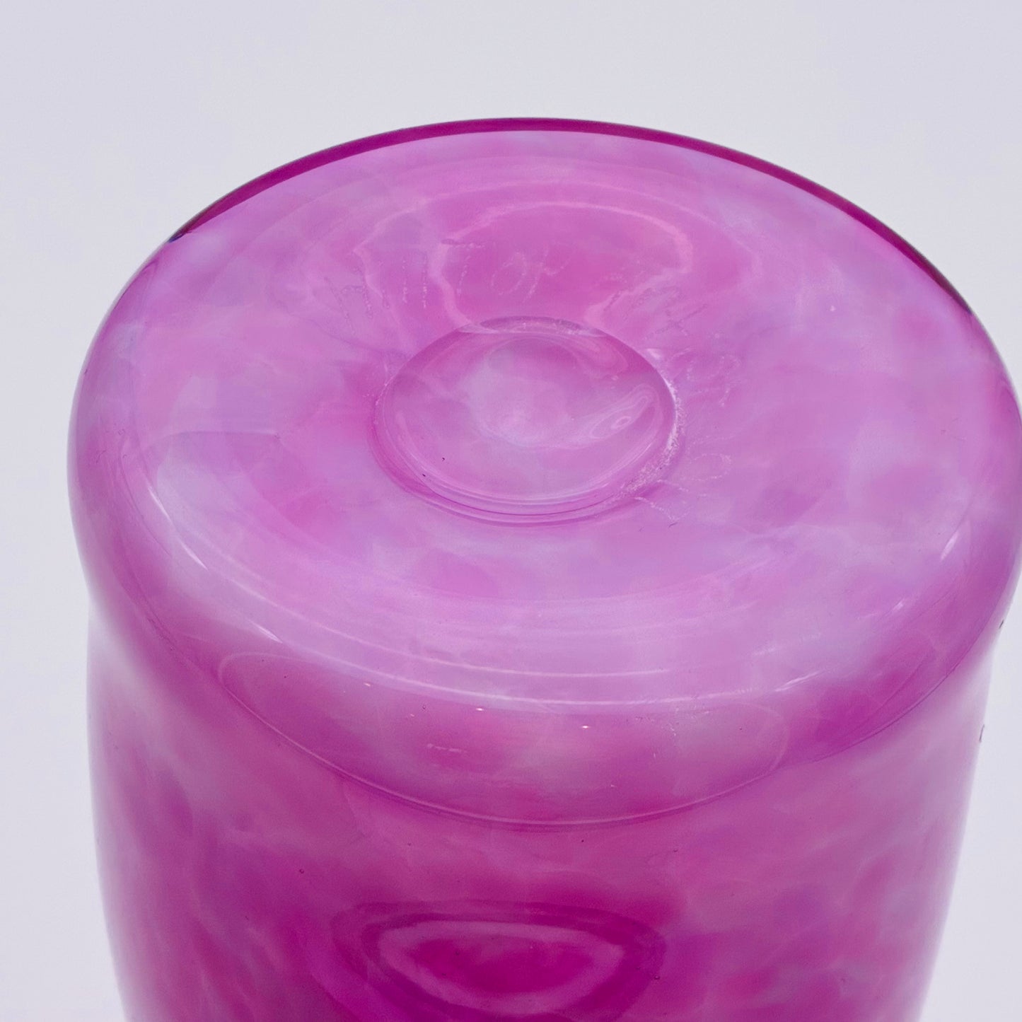 Slumped Vase, Pink