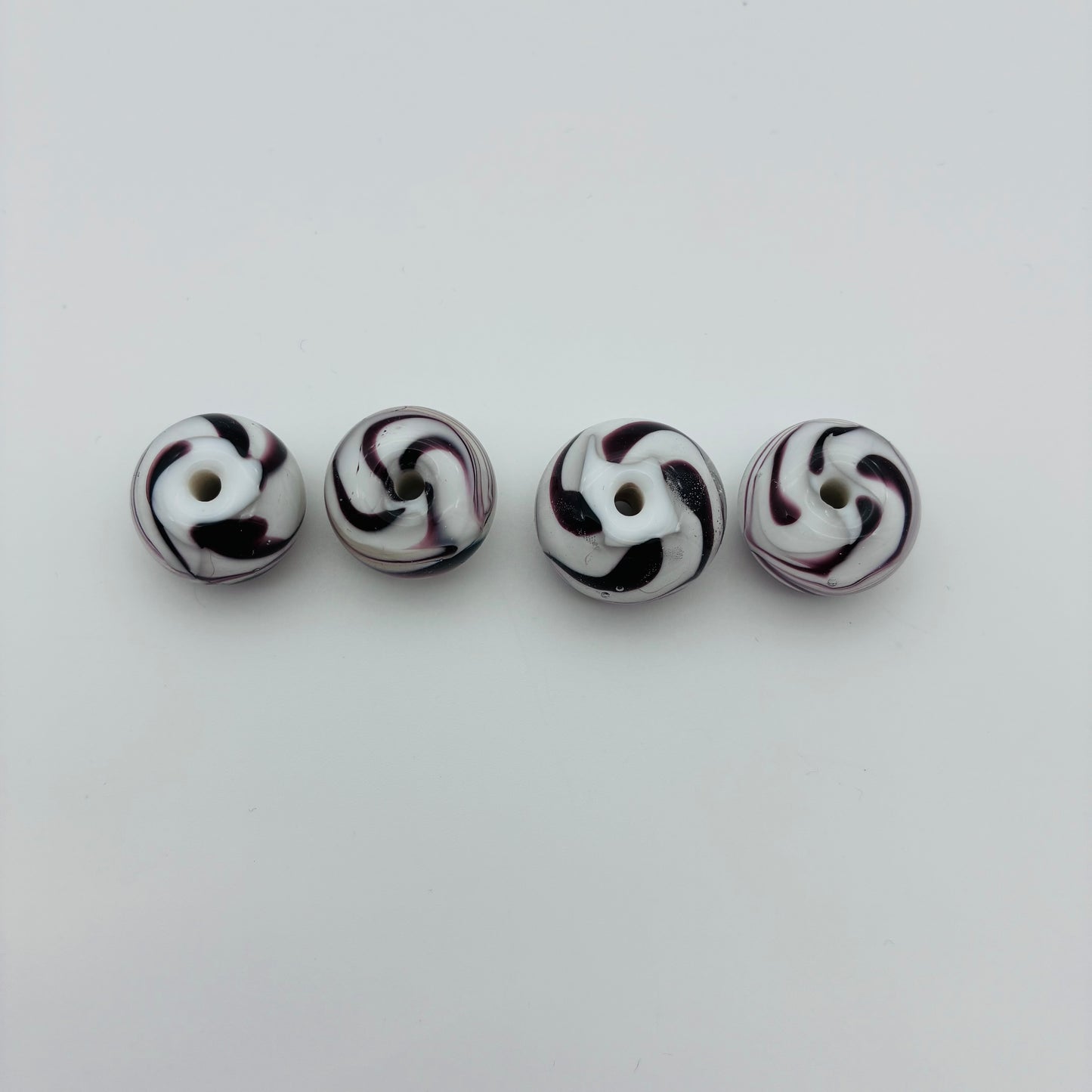 74 - Black & White Beads