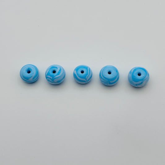 73 - Light Blue Beads
