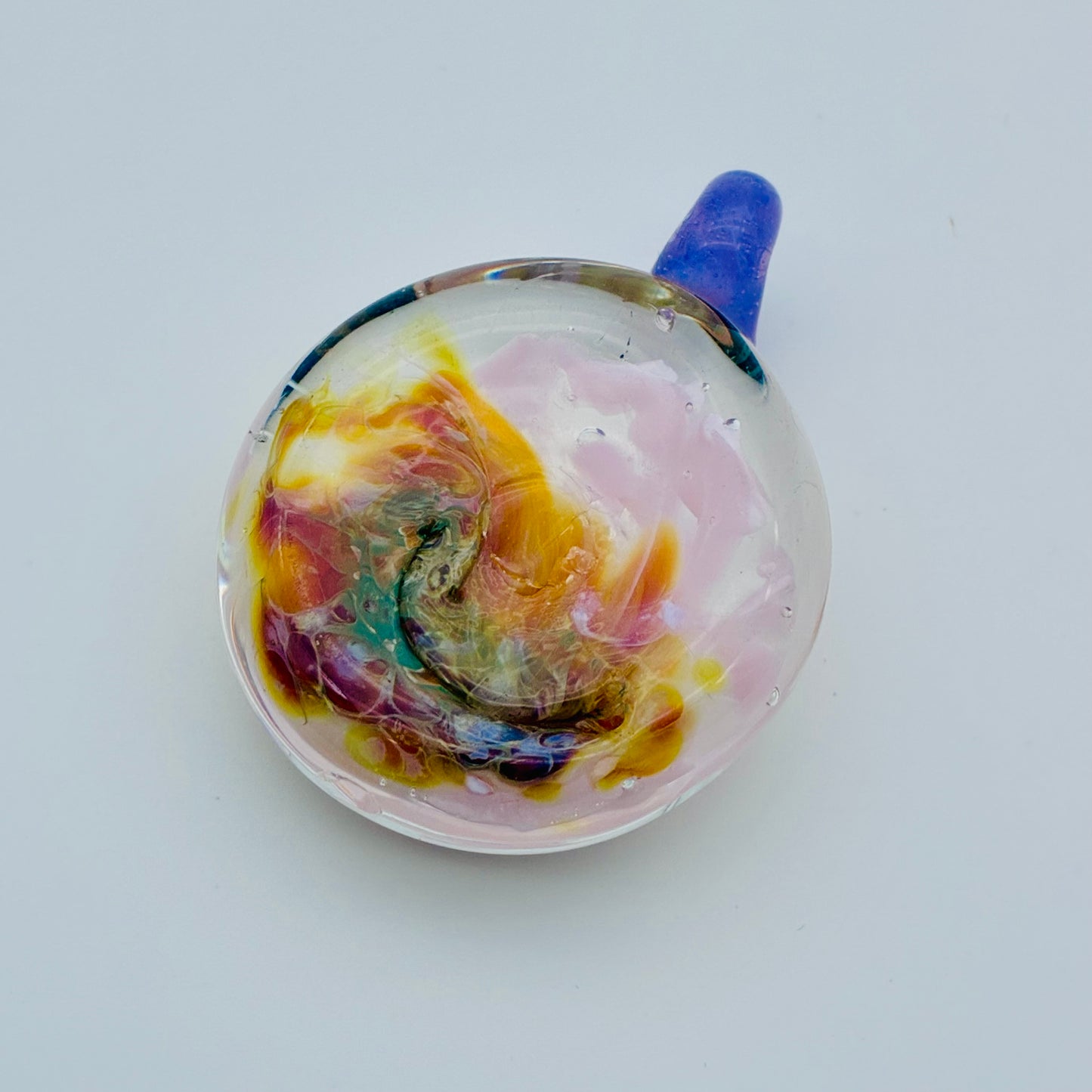 125 - Pink Implosion Pendant