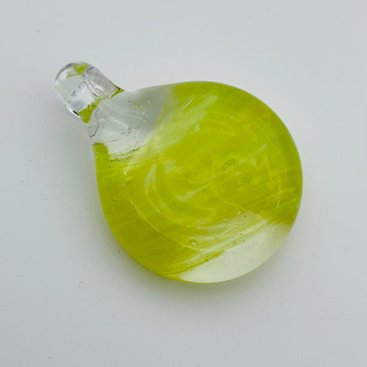 119 - Light Green Swirl Pendant