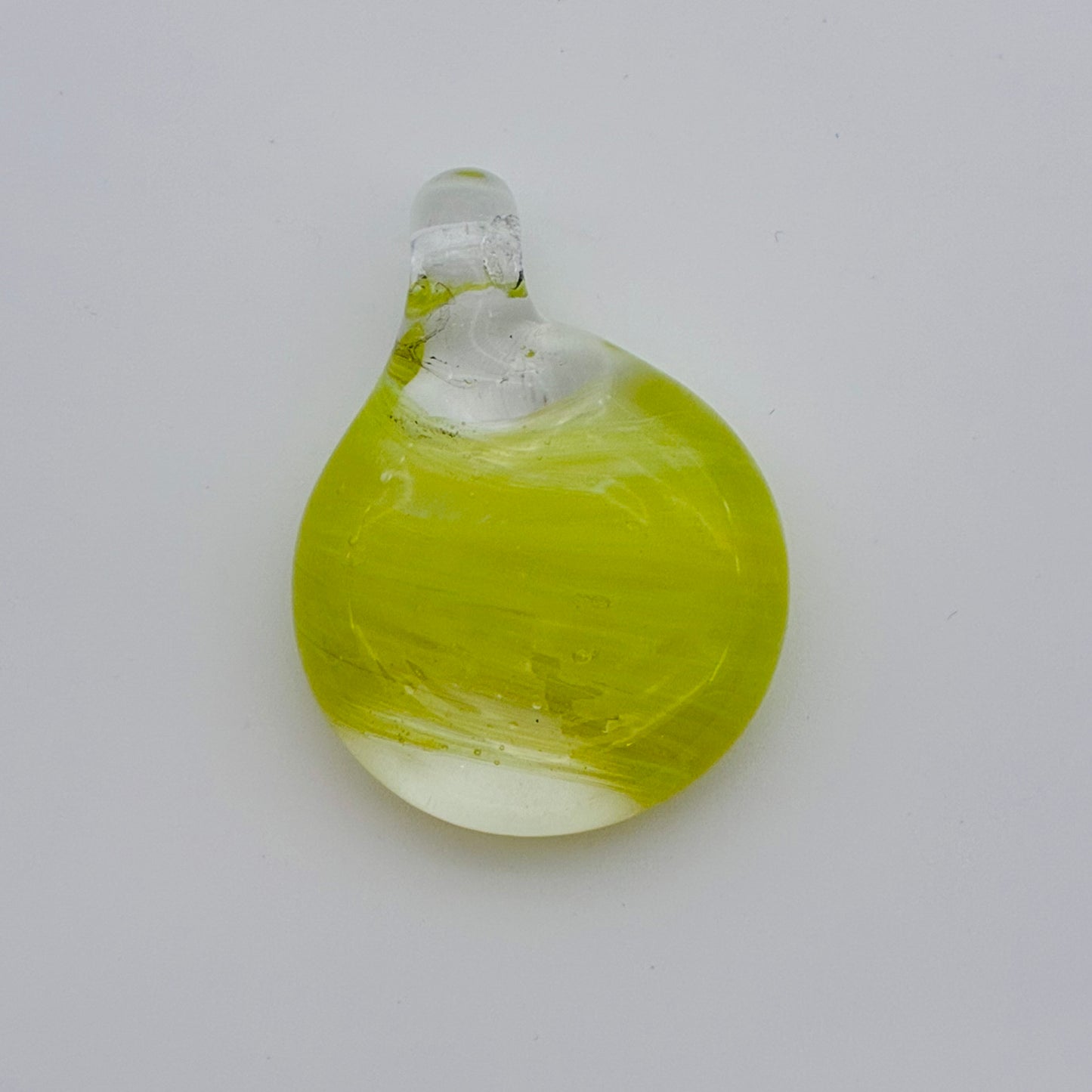 119 - Light Green Swirl Pendant
