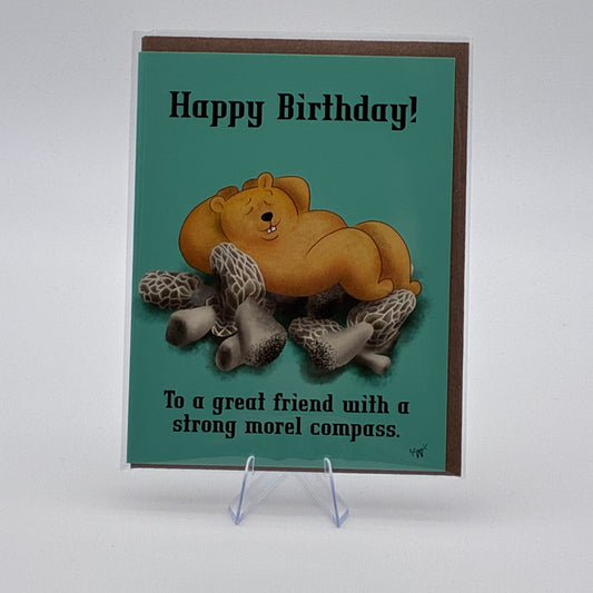 Morel "Happy Birthday!" Card