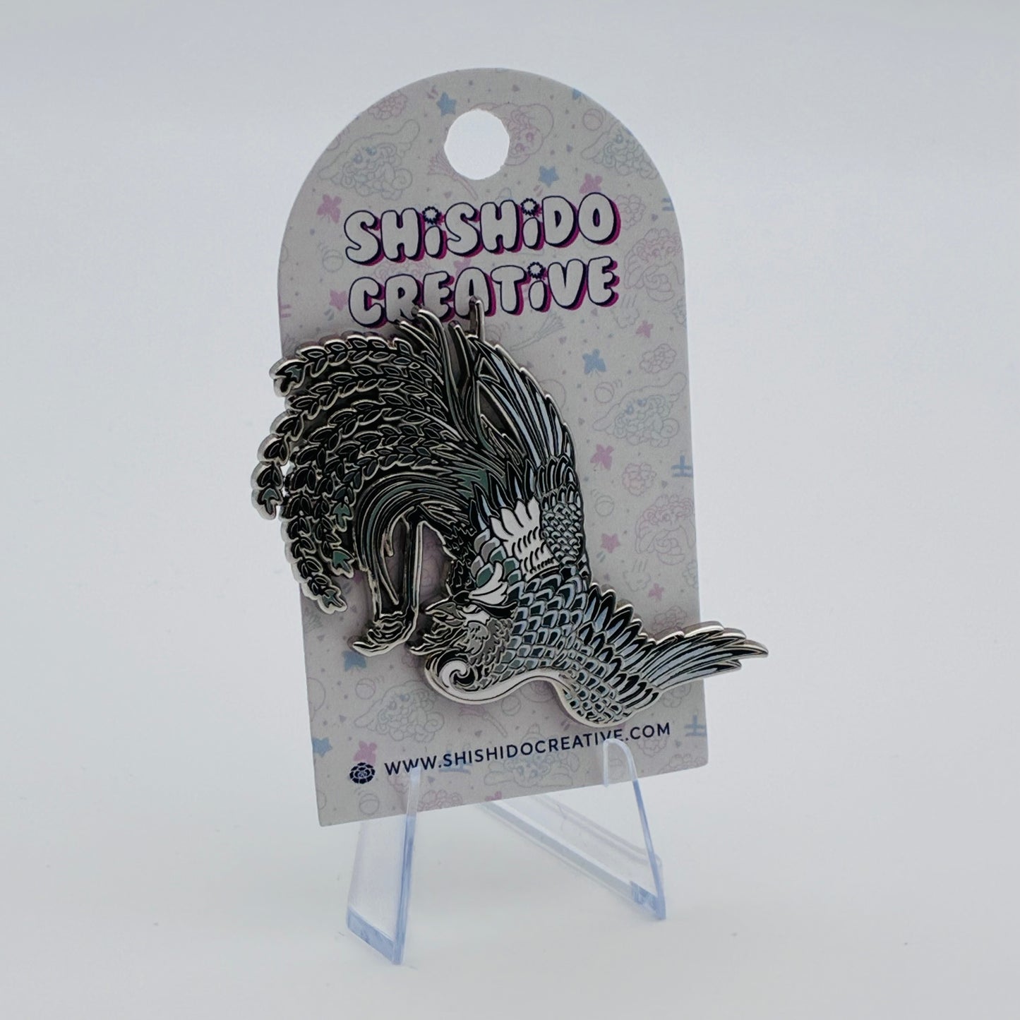 Hou-ou Japanese Phoenix • Enamel Pin