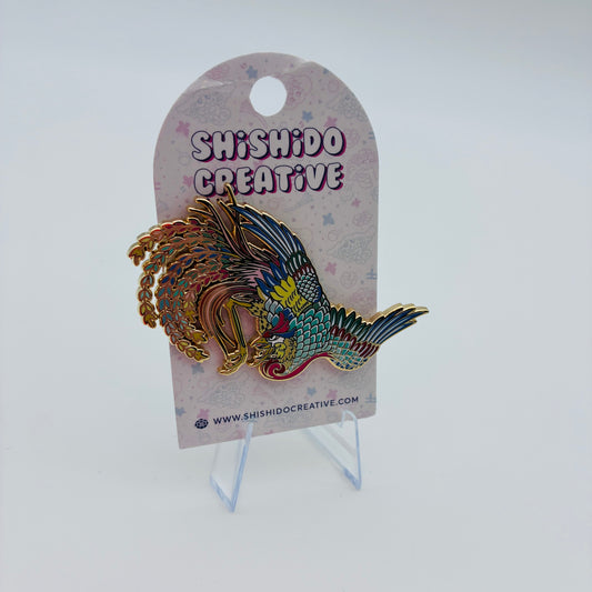 Hou-ou Japanese Phoenix • Enamel Pin
