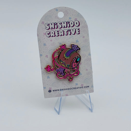 Lucky Love Hammer • Japanese Uchideno Kozuchi Enamel Pin