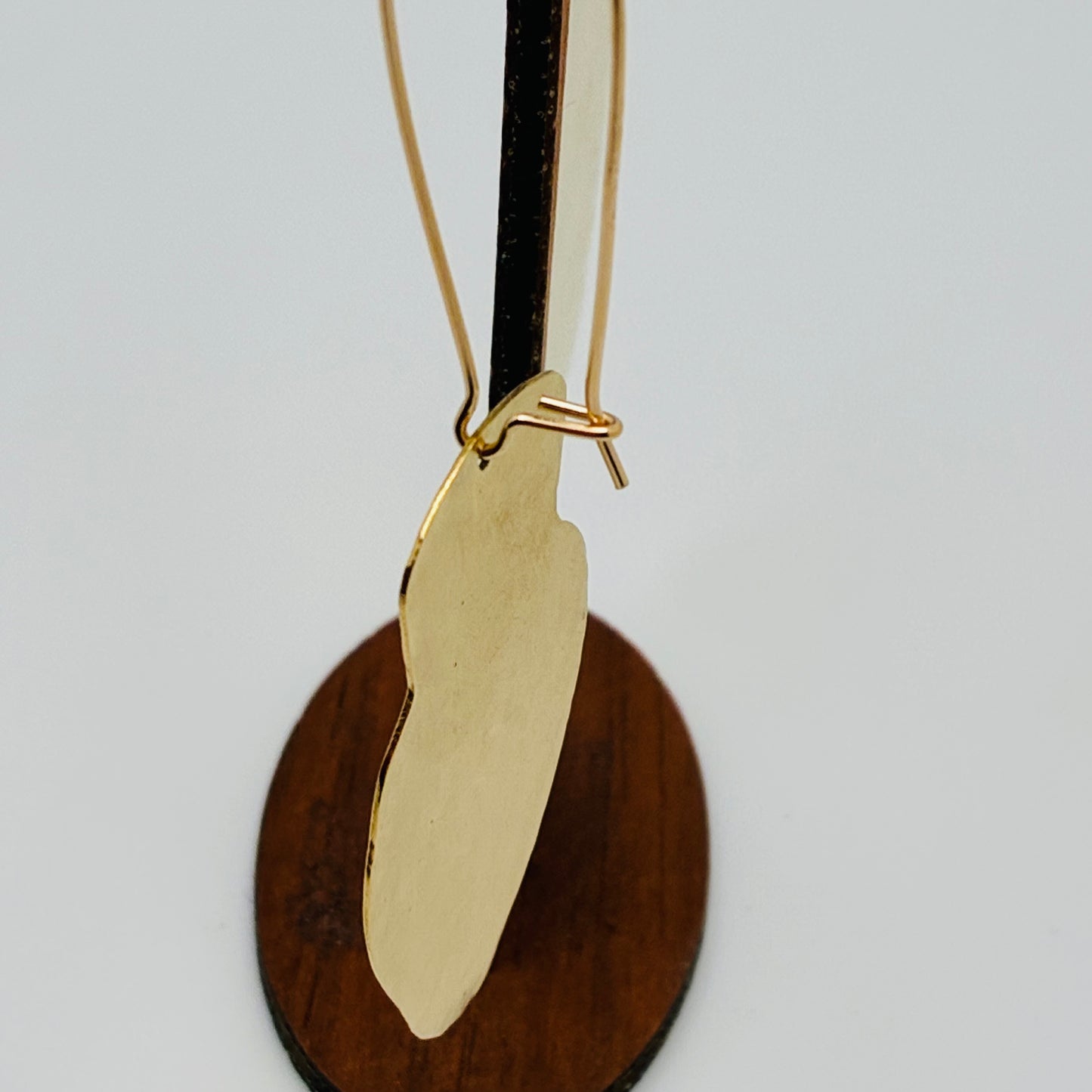 Strawberry Brass Earrings