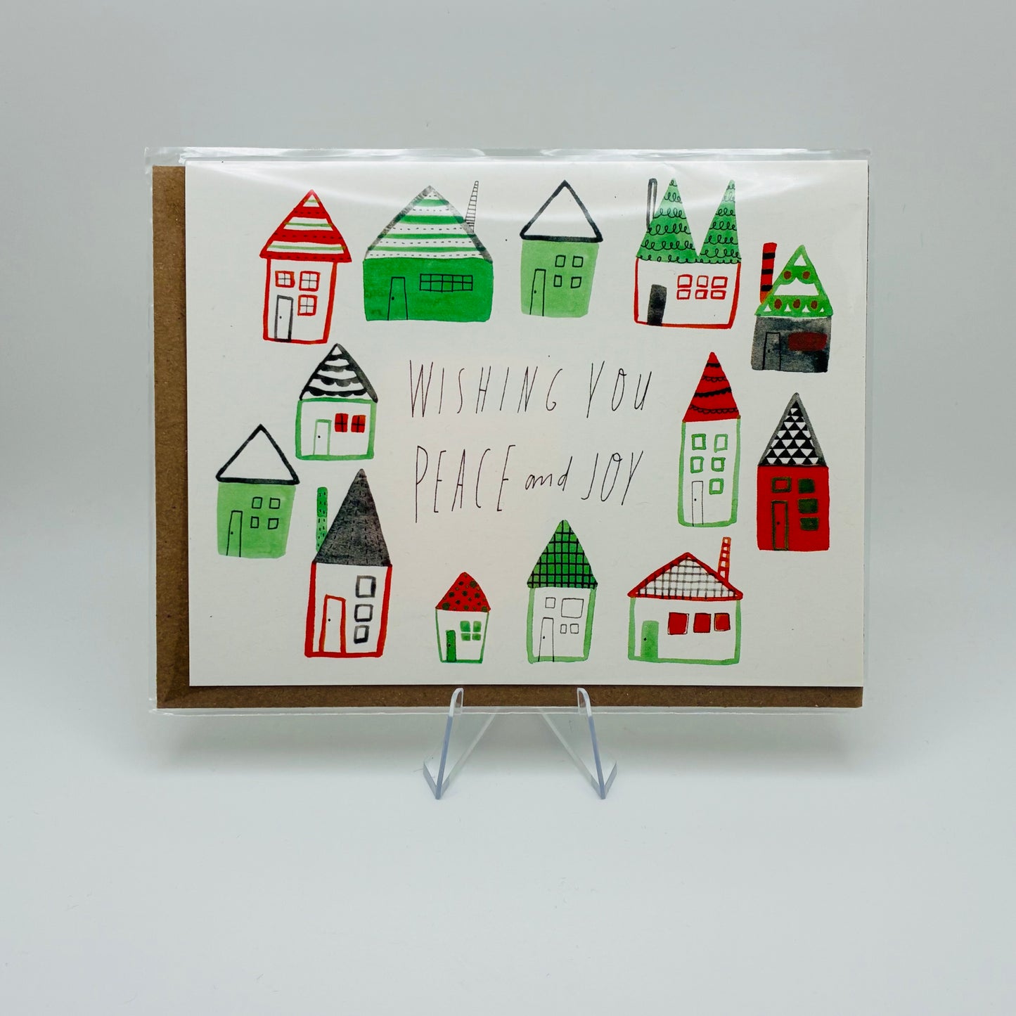 "Wishing You Peace and Joy" Holiday Card