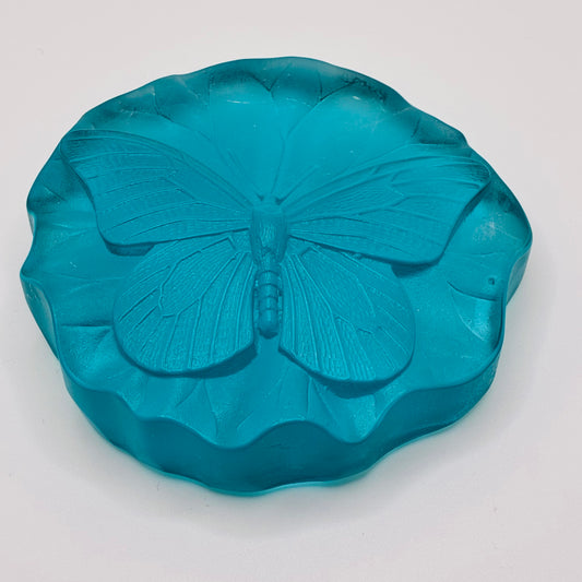 Glass Butterfly Paperweight