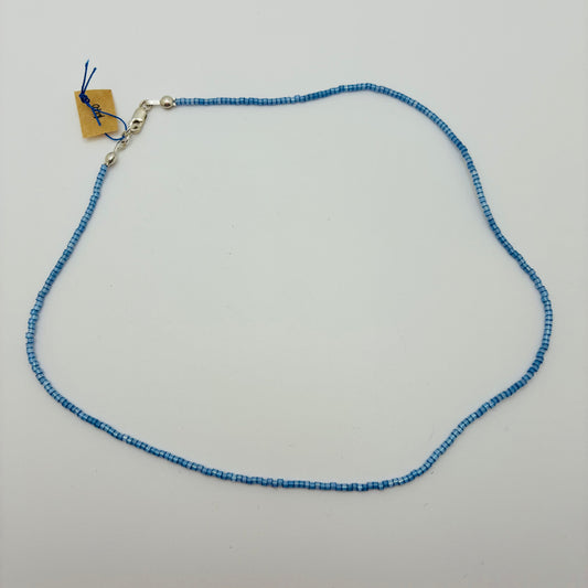 Blue Bead Necklace