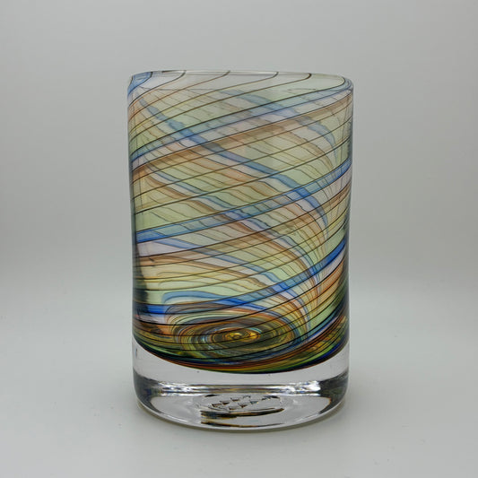 Whiskey Drinking Vessel - Rainbow Zodiac
