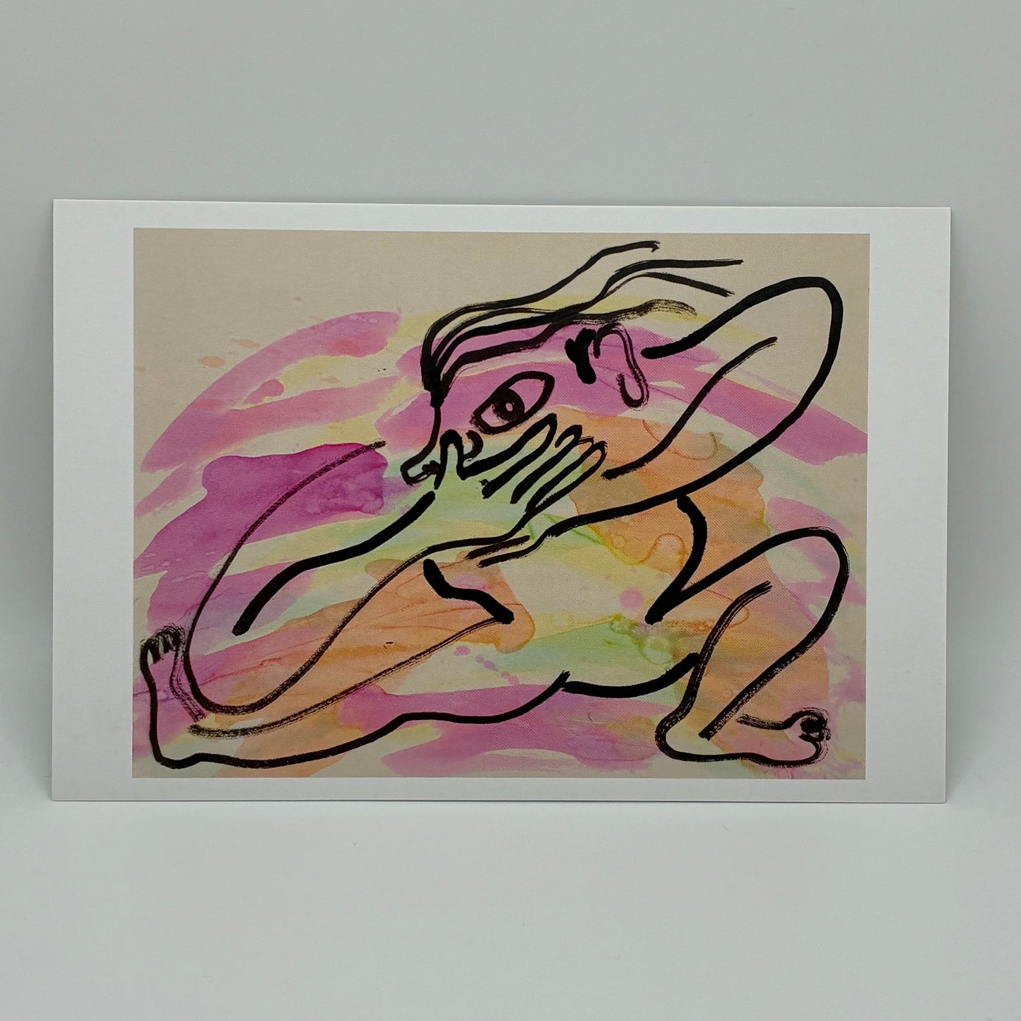 "Winding Up" Postcard 4x6