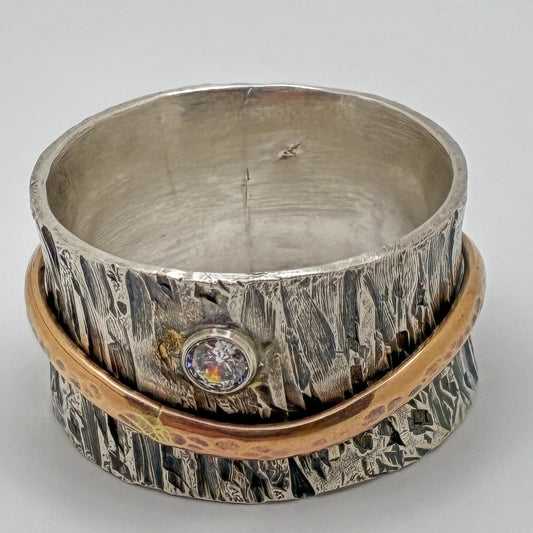 Sunrise Band Ring - size 8.5