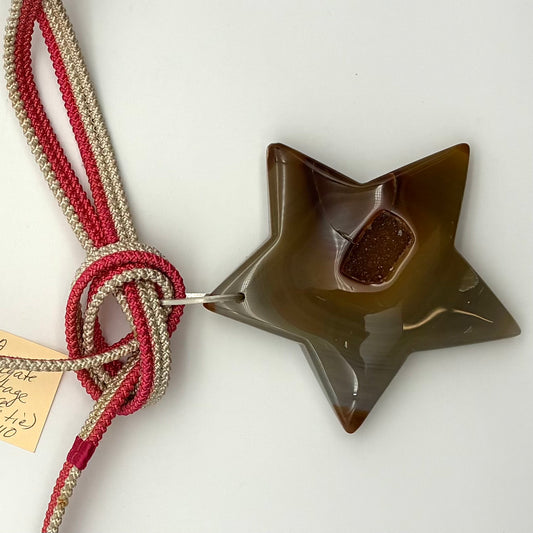 Giant Brazilian Agate Star (Pendant/Belt)