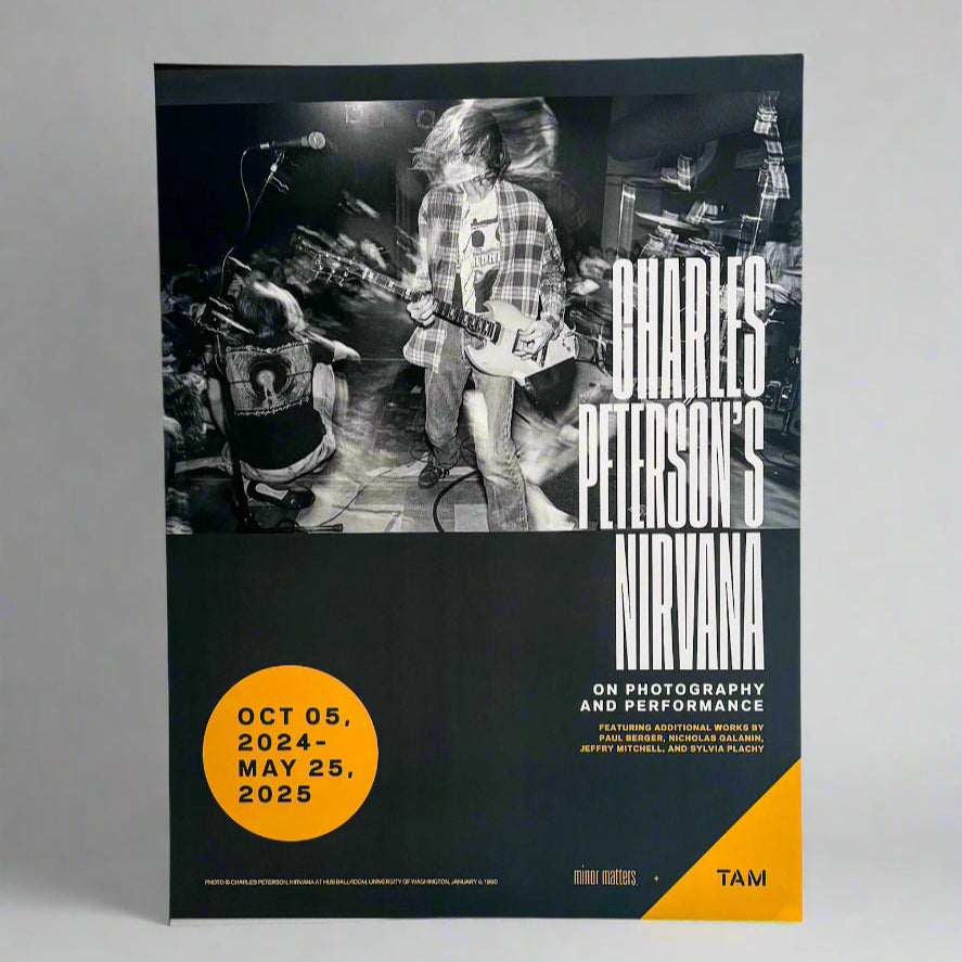 Past Exhibition - Charles Peterson's Nirvana Poster