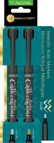 Callicreative gold and silver 2.4MM marker set