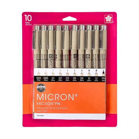 Sakura Pigma Micron Pen Sets - 10