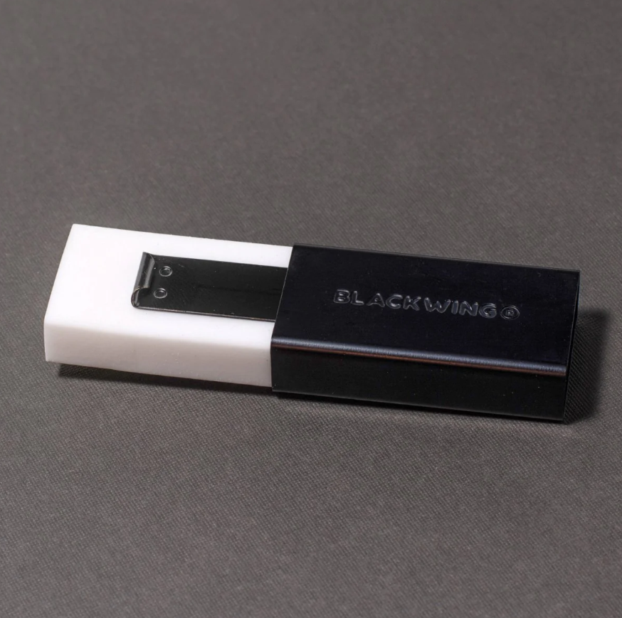 Blackwing© Soft Handheld Eraser & Holder - Black
