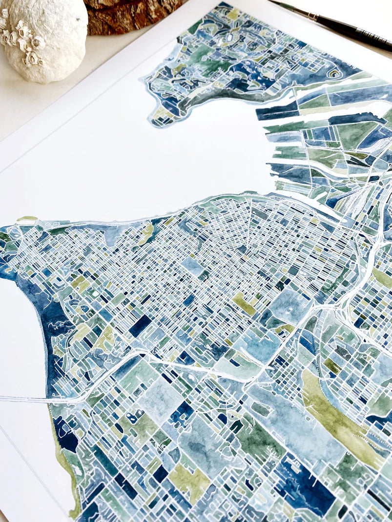 PNW Tacoma Orginal 17x24