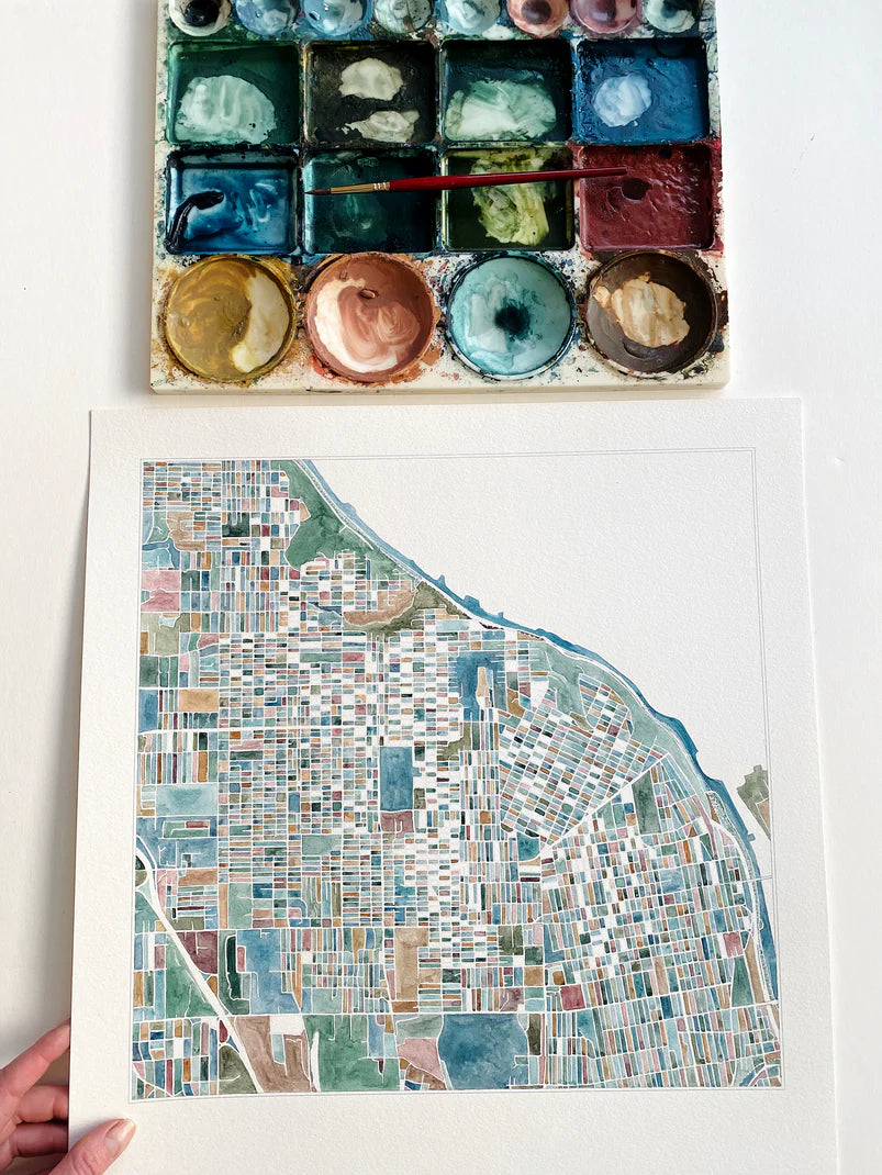 Tacoma in Spring/You Belong Here Orginal 16x20