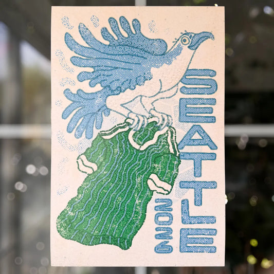Seattle Soccer 2026 12×18" Poster