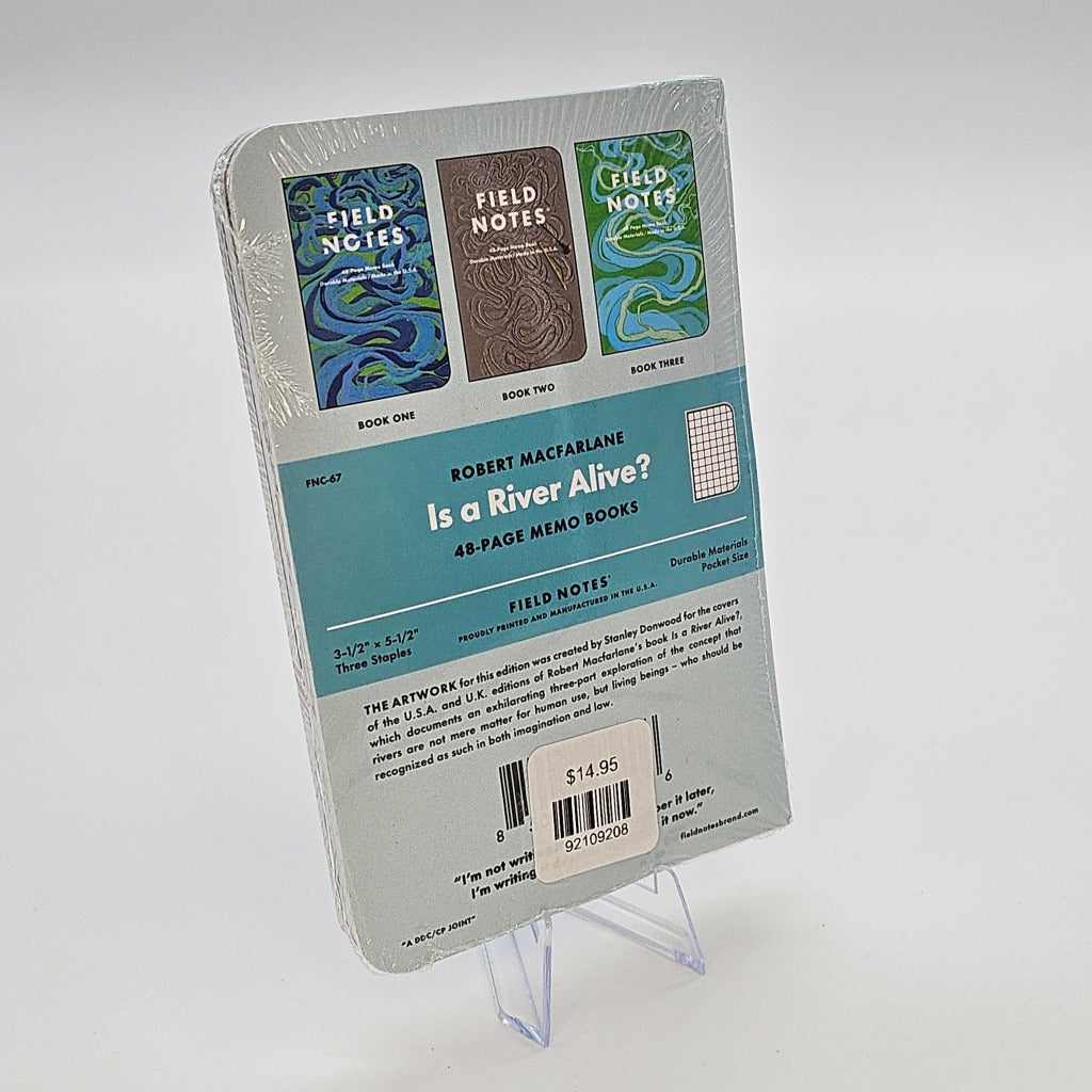 Is The River Alive? 3-Pack Memo Book