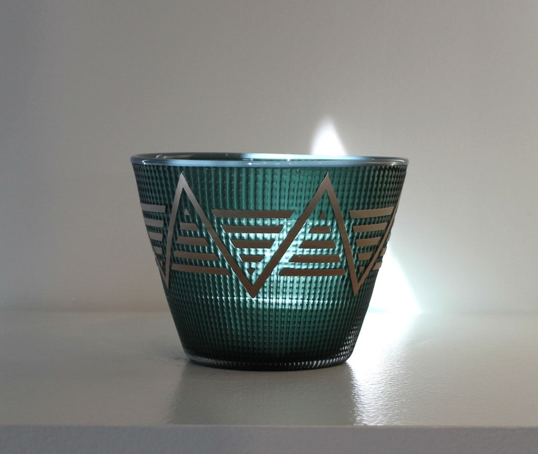 Teal & Grey Berry Basket