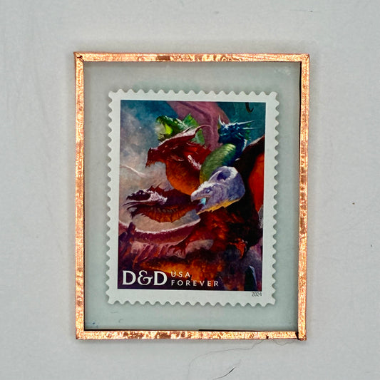 D&D Tiamet Stamp Magnet