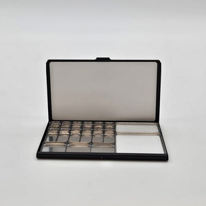 Folio Palette With Assorted Pans - Black