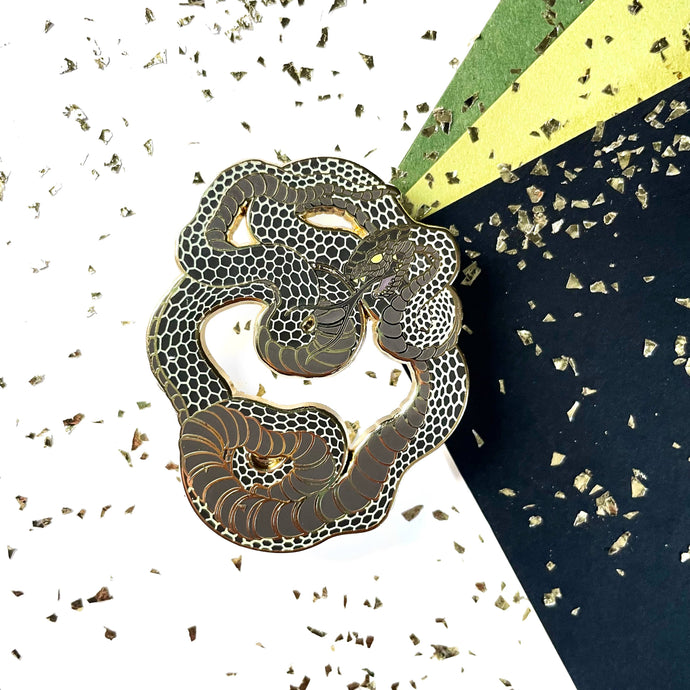Snake / Hebi • Japanese Statement Enamel Pin
