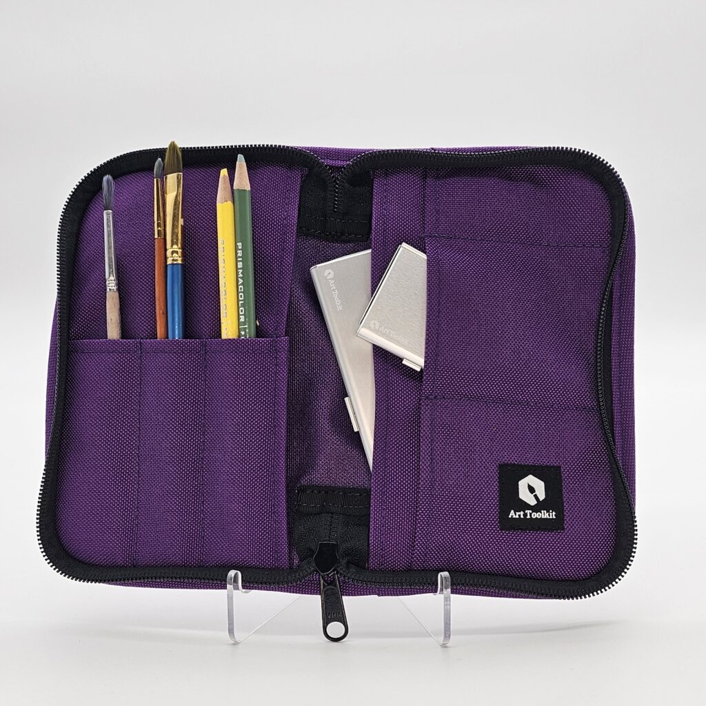 Pocket Art Toolkit Cover - Purple