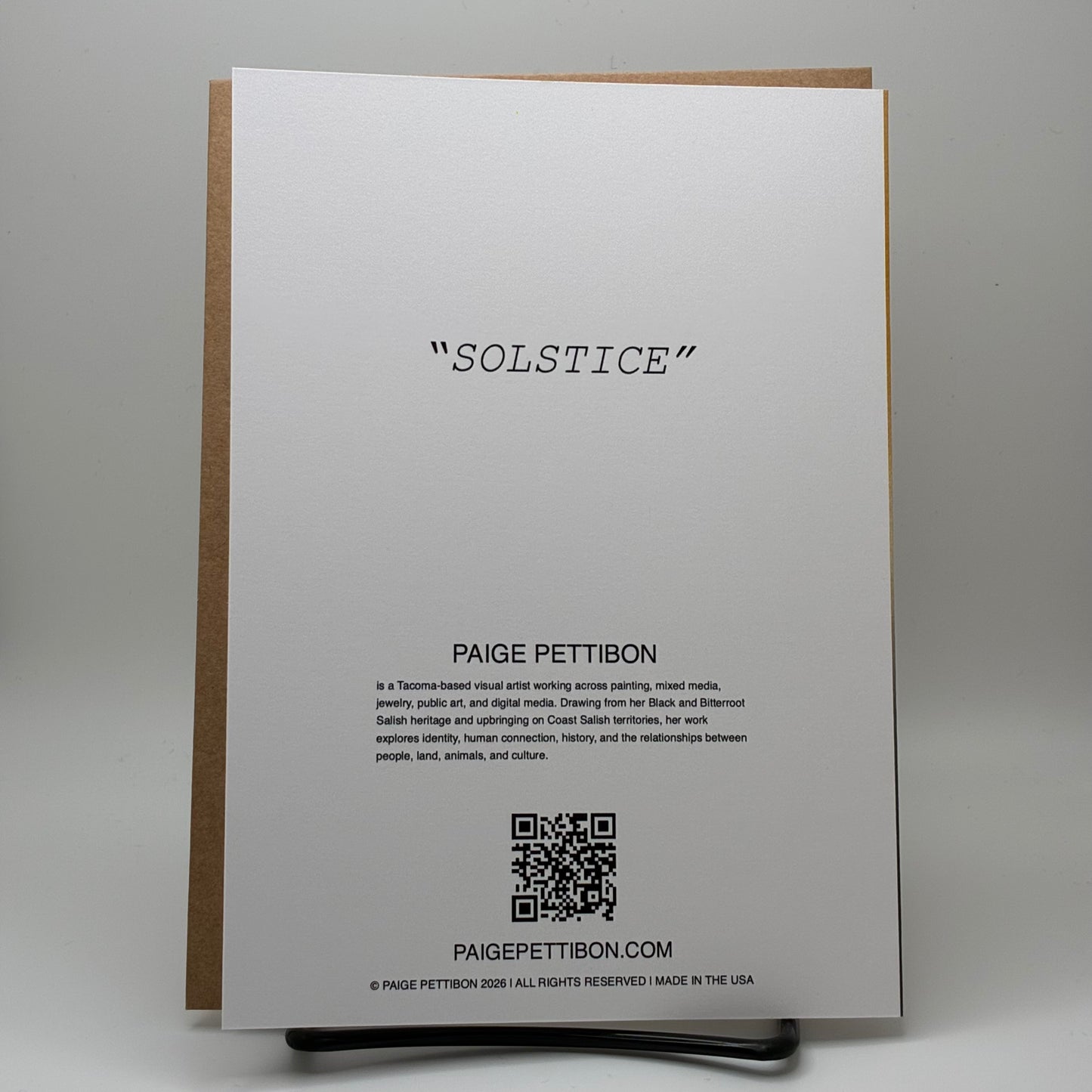 Solstice - Card